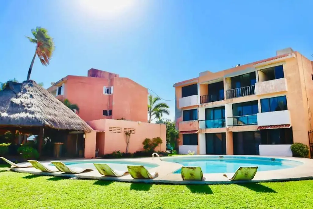 Cutie View 2Br Apto,15Min Walking To The Beach Hz4 - Genc4 - Cancun Apartment